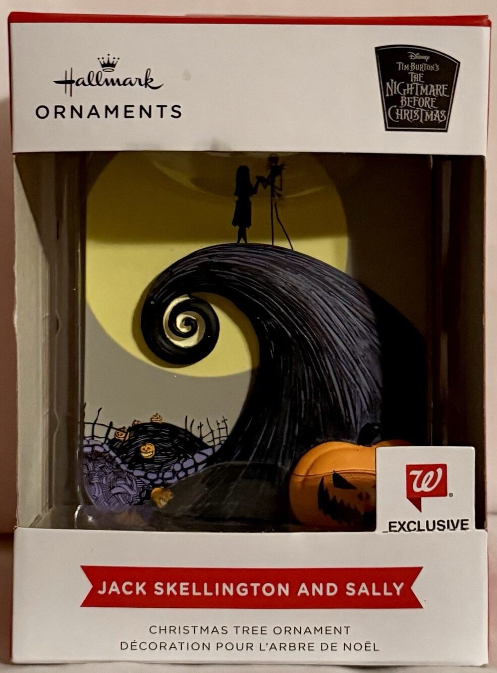 2025 Hallmark Jack Skellington & Sally Nightmare Before Christmas Tree Ornament